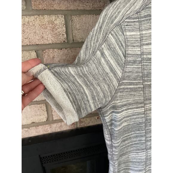 Tommy Bahama Calvert Grey French Terry Dress Womens Medium Short Sleeve Mini - Picture 4 of 8